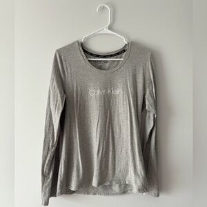 Calvin Klein Long-sleeve Lounge Top